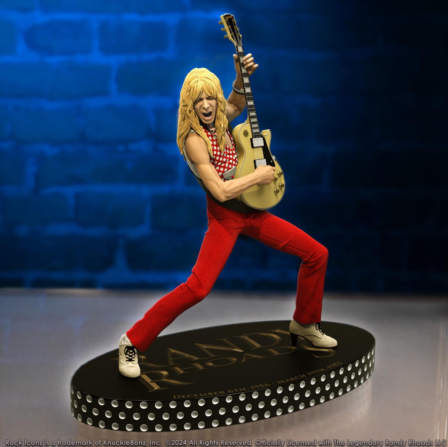Randy Rhoads IV The Early Years (Bundle of 2) KnuckleBonz Set